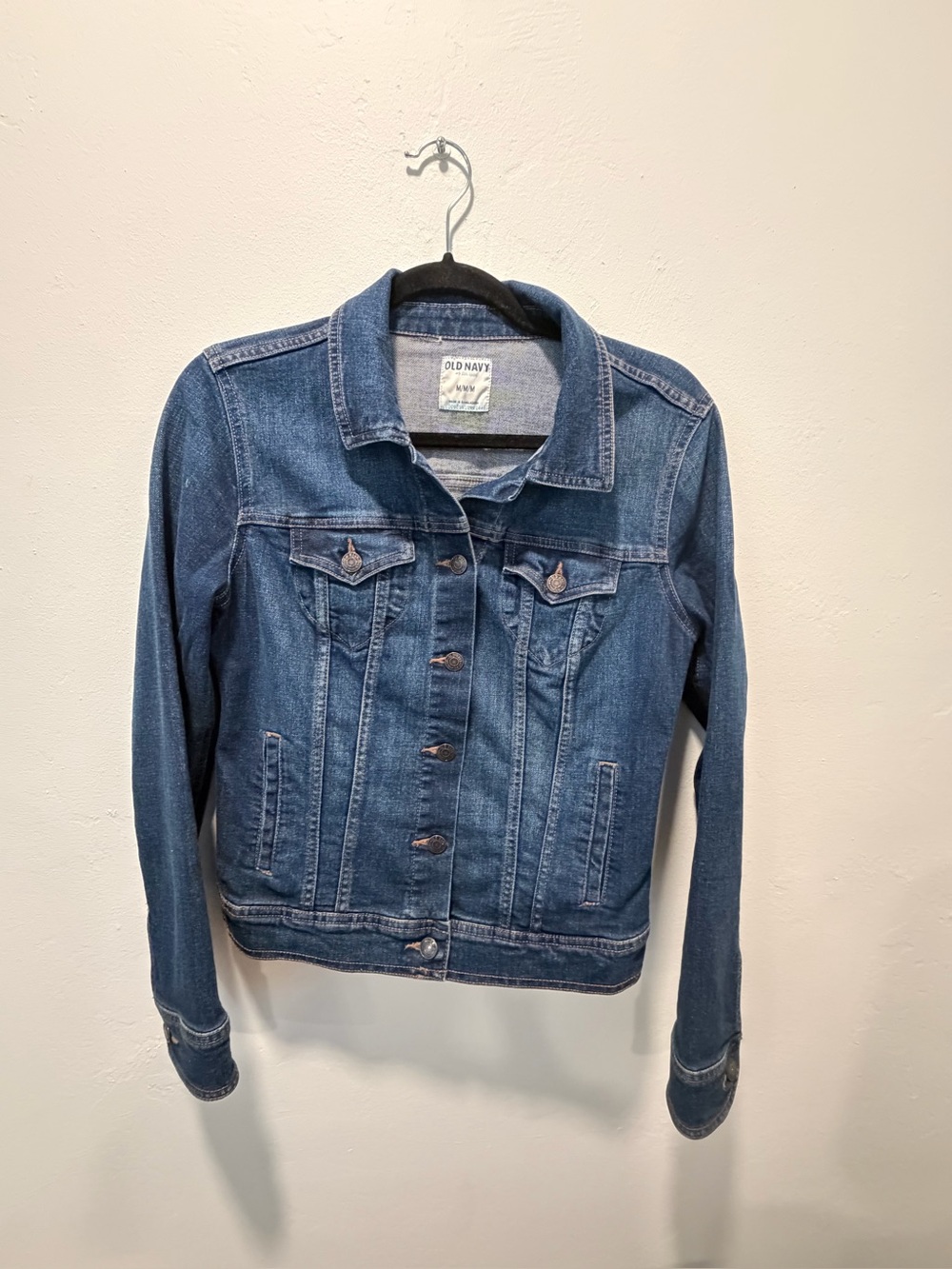Old Navy Medium Blue Denim Jacket